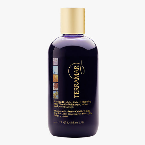 BLONDE/HIGHLIGHTS COLORED MATTIFYING HAIR SHAMPOO 8,45 fl. oz.
