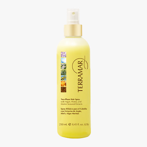 TWO-PHASE HAIR SPRAY WITH ARGAN, HONEY, AND SEAWEED EXTRACTS 8,45 fl. oz.